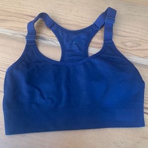 new balance blue sports bra!!!